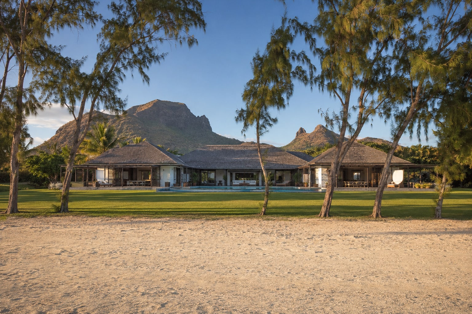 Beachfront Villa — Tamarin